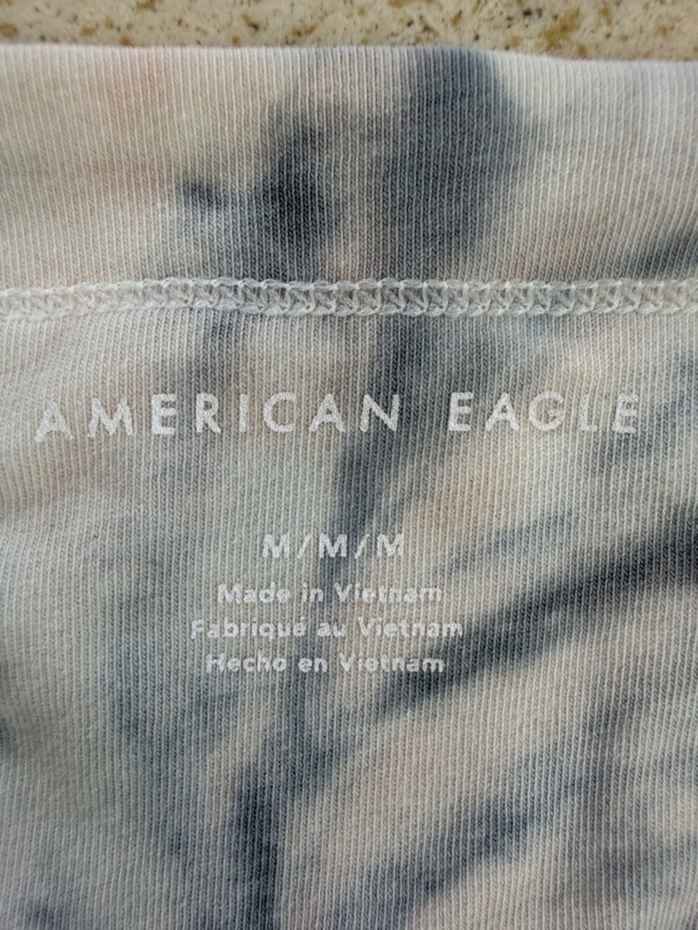 American Eagle Tie-dyed Crop Top Women’s Size Medium - Picture 5 of 6